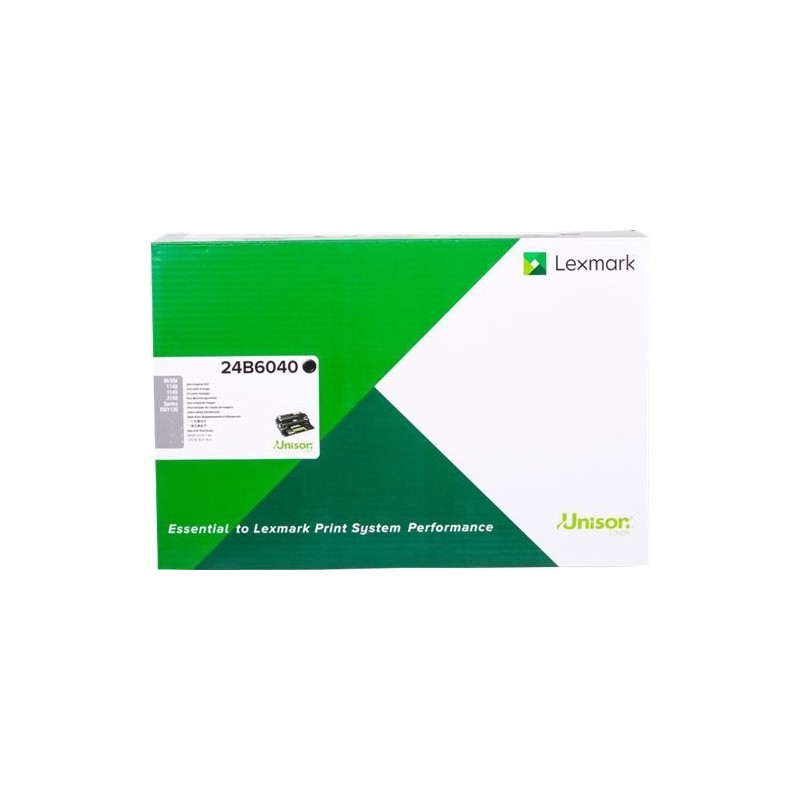 ORIGINAL Lexmark Tamburo nero 24B6040 M1140 ~60000 Seiten
