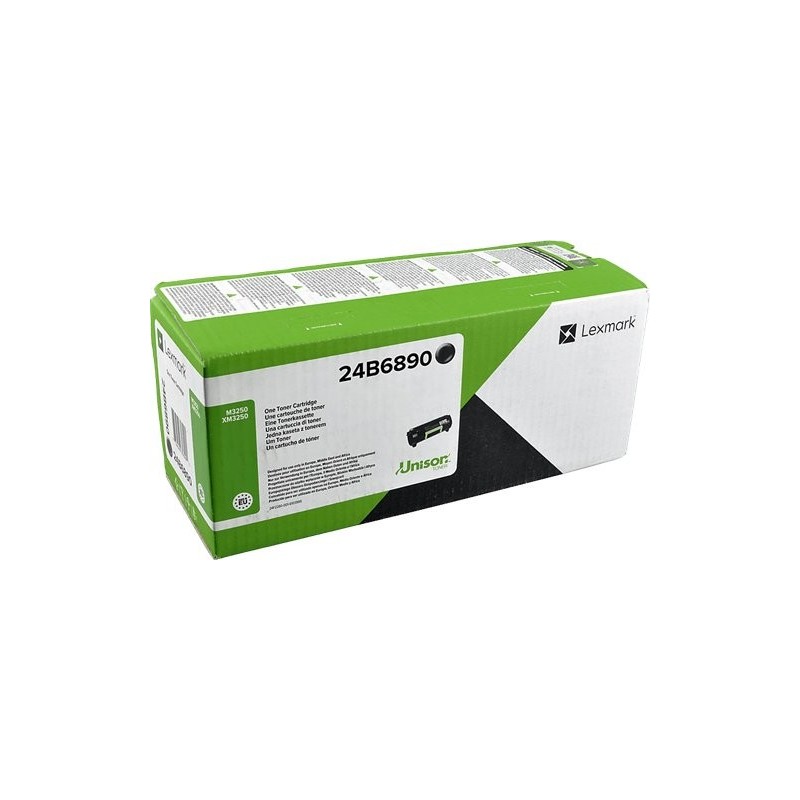 ORIGINAL Lexmark toner nero 24B6890 M/XM3250 ~21000 Seiten