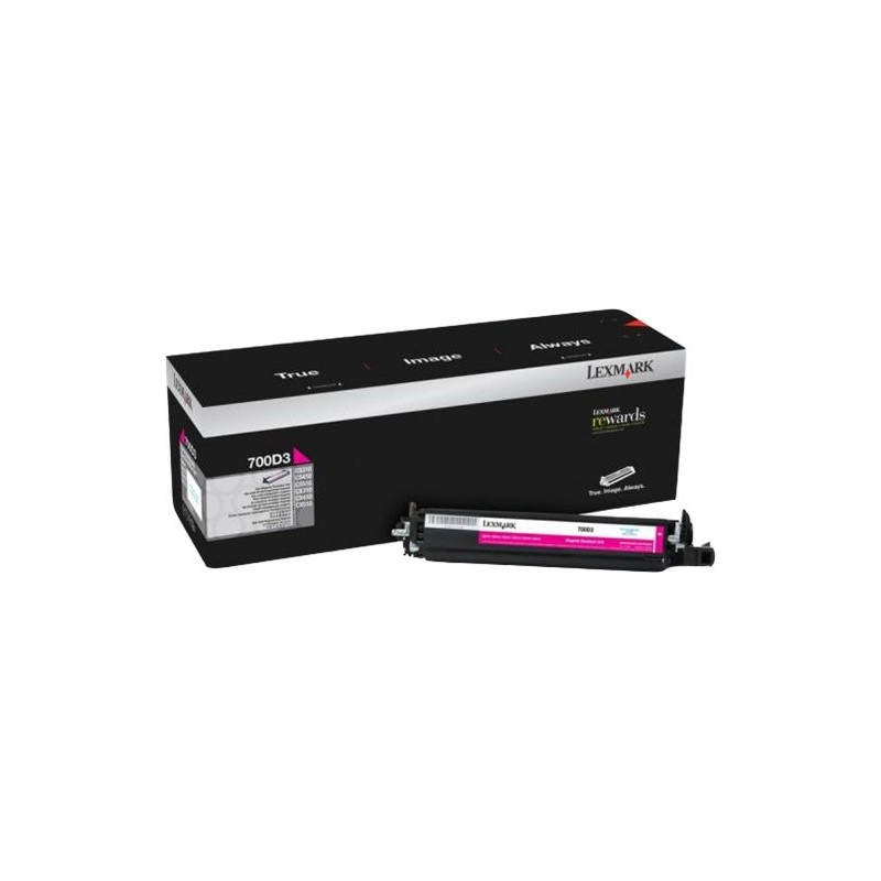 ORIGINAL Lexmark Unità sviluppatore magenta 700D3 70C0D30 ~40000 Seiten