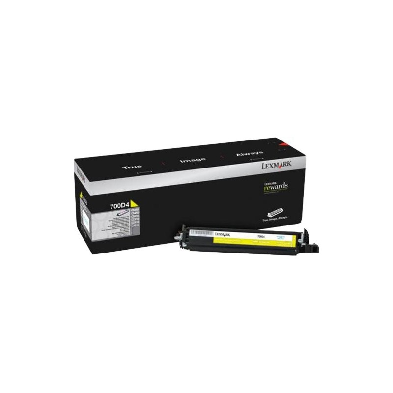 ORIGINAL Lexmark Unità sviluppatore giallo 700D4 70C0D40 ~40000 Seiten