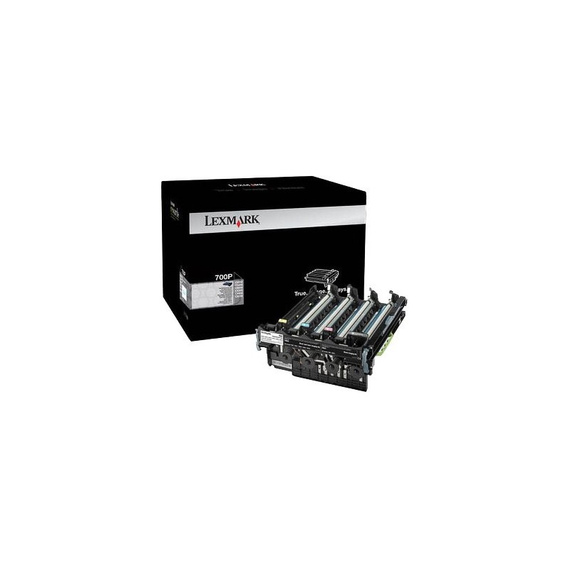 ORIGINAL Lexmark Tamburo nero / differenti colori 70C0P00 700P ~40000 Seiten