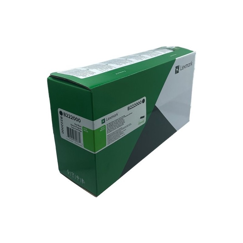 ORIGINAL Lexmark toner nero B222000 B/MB2236 ~1200 Seiten