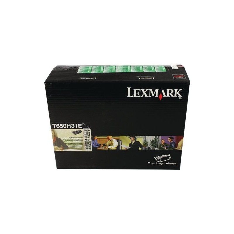 ORIGINAL Lexmark toner nero T650H31E T650/652/654/656 ~25000 Seiten