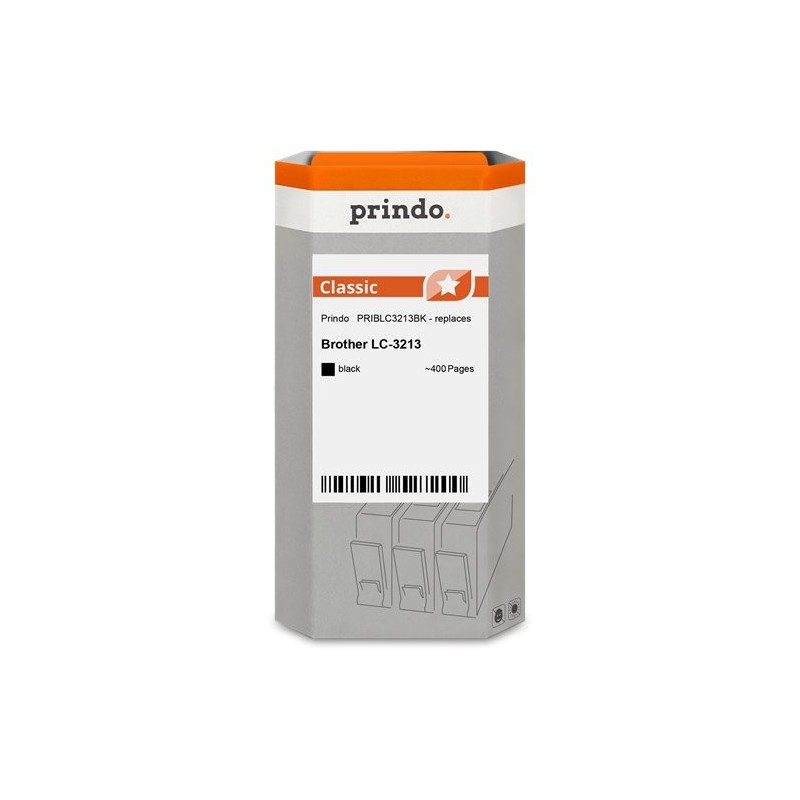 ORIGINAL Prindo Cartuccia d'inchiostro nero PRIBLC3213BK Classic XL ~400 Seiten