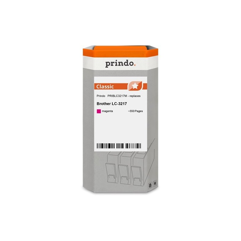 ORIGINAL Prindo Cartuccia d'inchiostro magenta PRIBLC3217M Classic ~550 Seiten