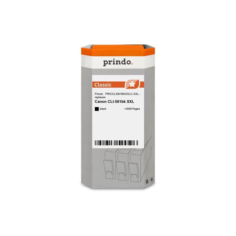 ORIGINAL Prindo Cartuccia d'inchiostro nero PRICCLI581BKXXLC Classic XXL ~4590 Seiten 9,8ml