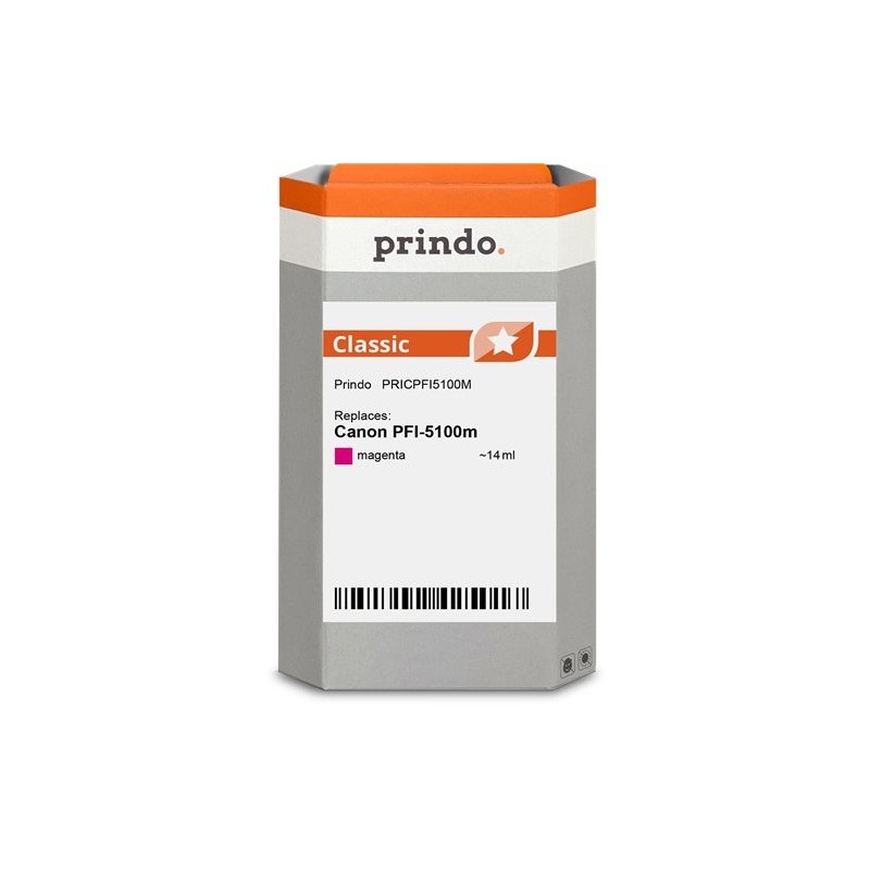 ORIGINAL Prindo Cartuccia d'inchiostro magenta PRICPFI5100M Classic 14ml