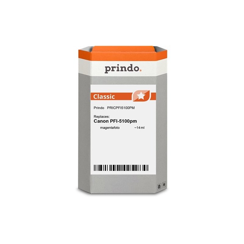 ORIGINAL Prindo Cartuccia d'inchiostro magentafoto PRICPFI5100PM Classic 14ml