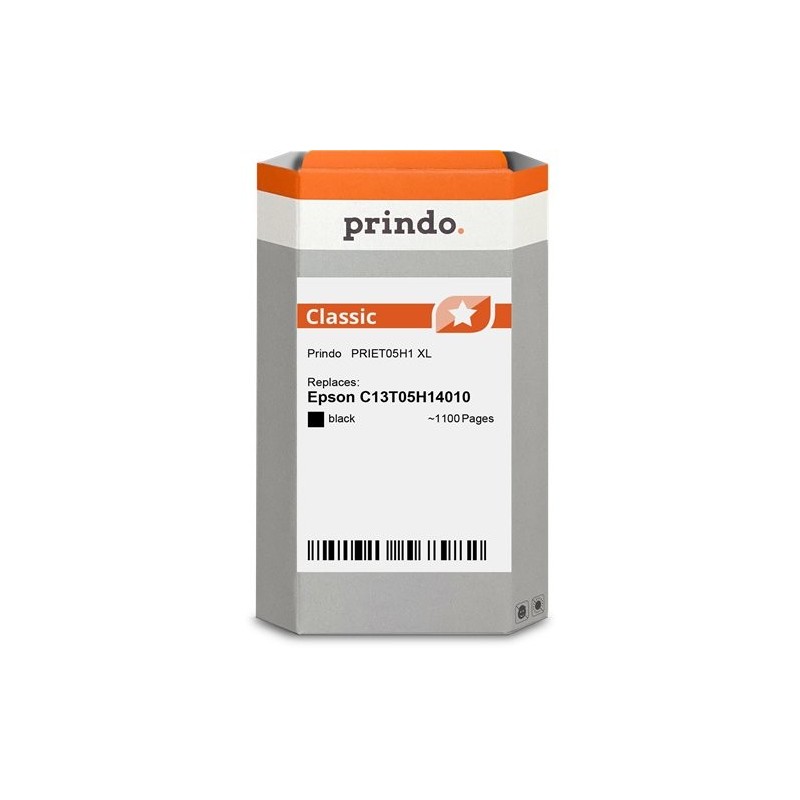 ORIGINAL Prindo Cartuccia d'inchiostro nero PRIET05H1 Classic XL ~1100 Seiten