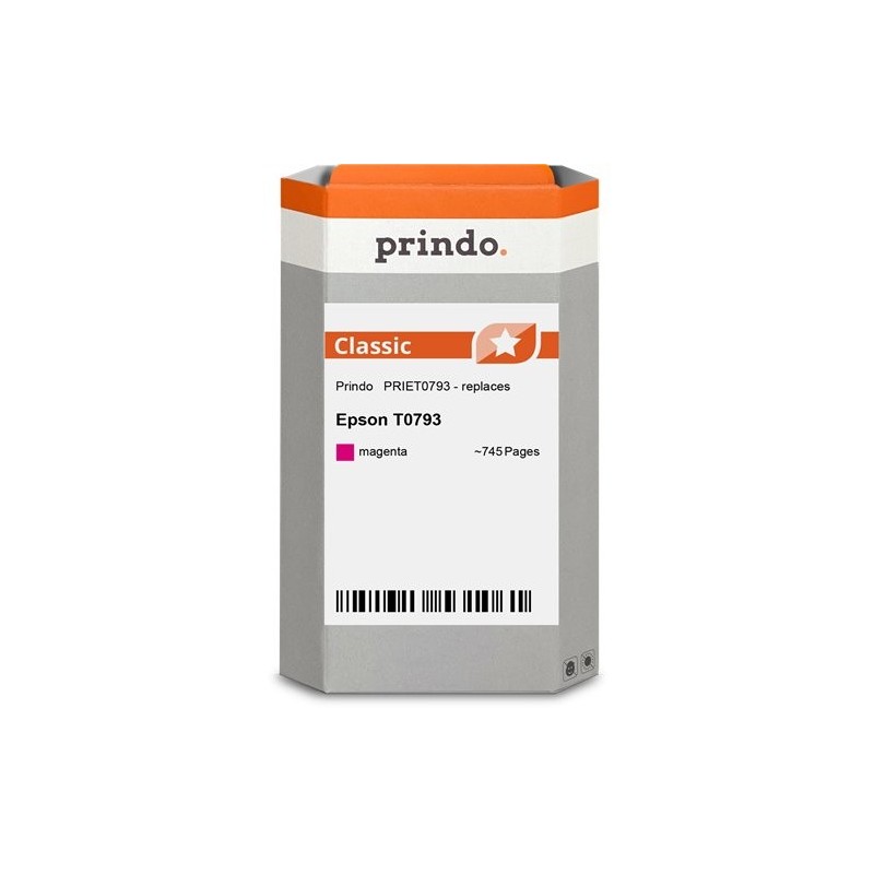 ORIGINAL Prindo Cartuccia d'inchiostro magenta PRIET0793 Classic ~745 Seiten 11ml