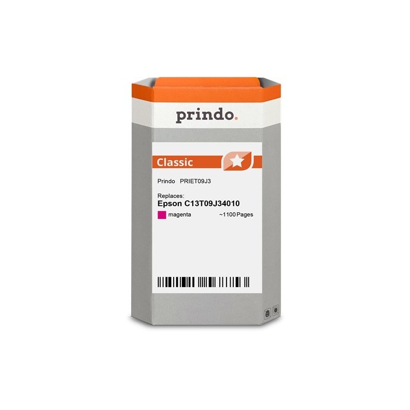 ORIGINAL Prindo Cartuccia d'inchiostro magenta PRIET09J3 Classic ~1100 Seiten 14,7ml