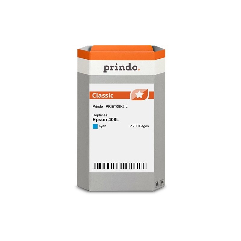 ORIGINAL Prindo Cartuccia d'inchiostro ciano PRIET09K2 Classic L ~1700 Seiten 21,6ml