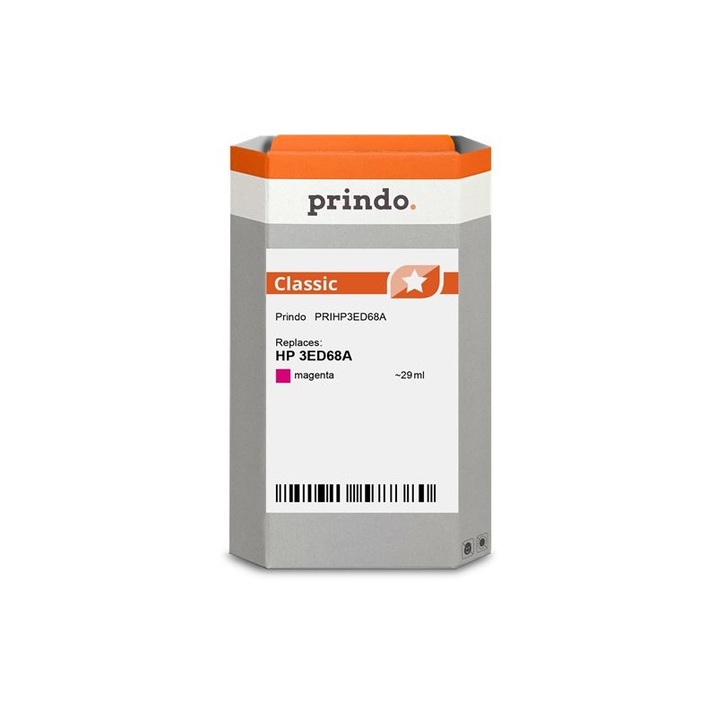 ORIGINAL Prindo Cartuccia d'inchiostro magenta PRIHP3ED68A Classic 29ml