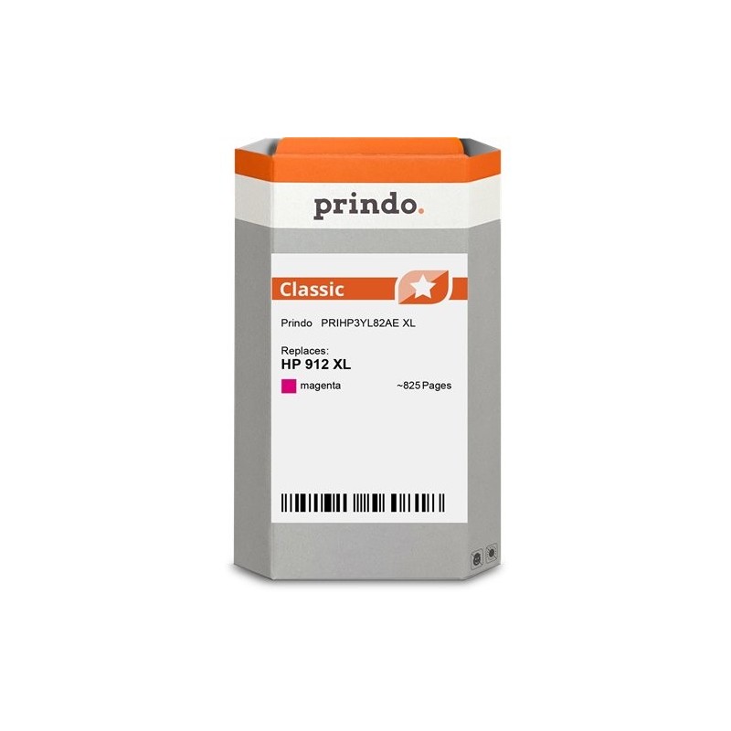 ORIGINAL Prindo Cartuccia d'inchiostro magenta PRIHP3YL82AE Classic XL ~825 Seiten