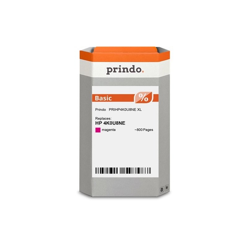 ORIGINAL Prindo Cartuccia d'inchiostro magenta PRIHP4K0U8NE Basic XL ~800 Seiten