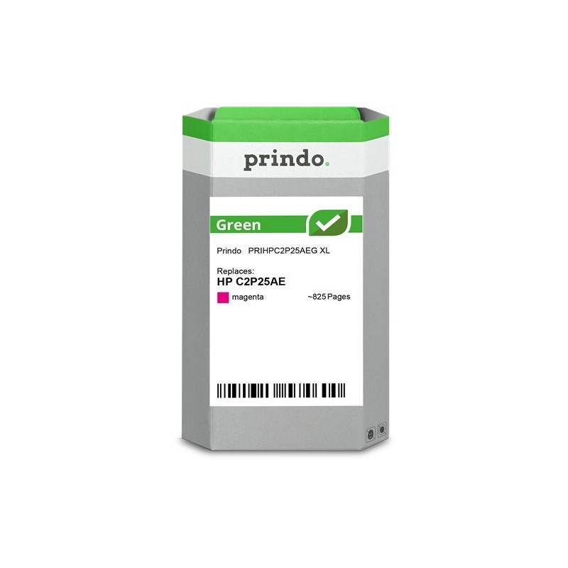 ORIGINAL Prindo Cartuccia d'inchiostro magenta PRIHPC2P25AEG Green XL ~825 Seiten