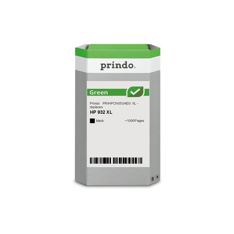 ORIGINAL Prindo Cartuccia d'inchiostro nero PRIHPCN053AEG Green XL ~1000 Seiten
