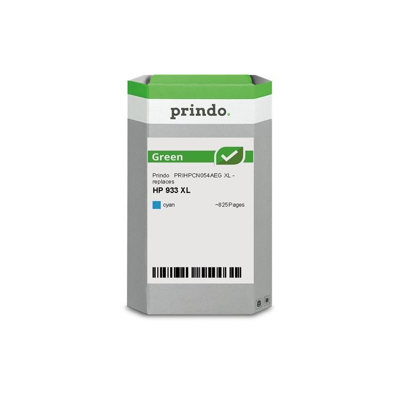 ORIGINAL Prindo Cartuccia d'inchiostro ciano PRIHPCN054AEG Green XL ~825 Seiten
