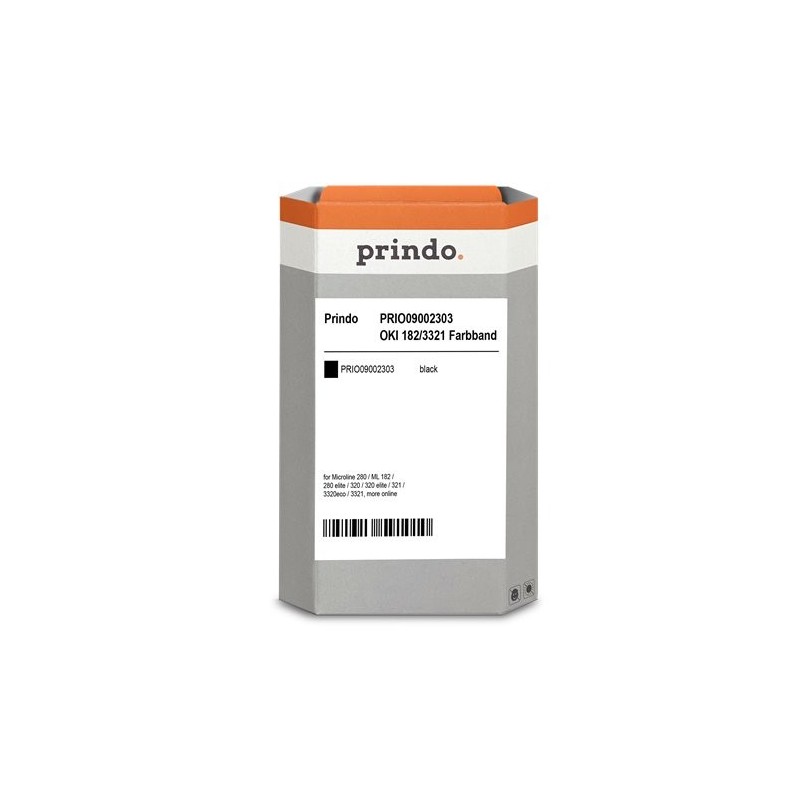 ORIGINAL Prindo Nastro colorato nero PRIO09002303 Basic