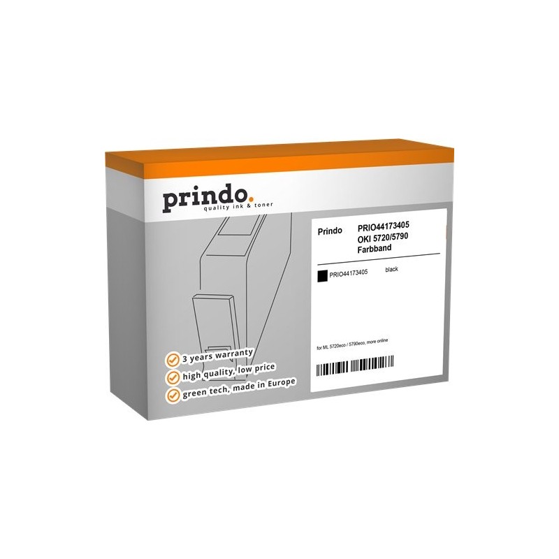 ORIGINAL Prindo Nastro colorato nero PRIO44173405 Basic