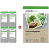 ORIGINAL Prindo Value Pack nero / ciano / magenta / giallo PRSBLC3213VALDRG MCVP Green ~1600 Seiten