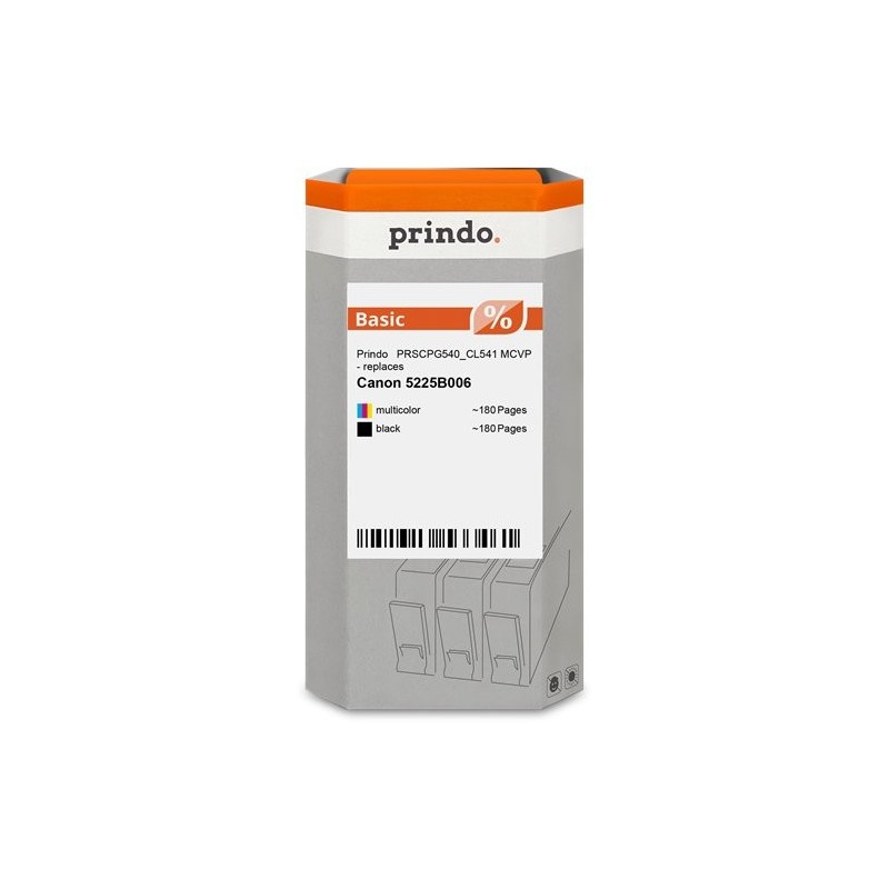 ORIGINAL Prindo Multipack nero / differenti colori PRSCPG540_CL541 MCVP Basic ~360 Seiten Prindo BASIC: l'alternativa a basso co