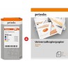 ORIGINAL Prindo Value Pack nero / ciano / magenta / giallo / Bianco PRSHP6ZC74AE MCVP Classic ~1245 Seiten