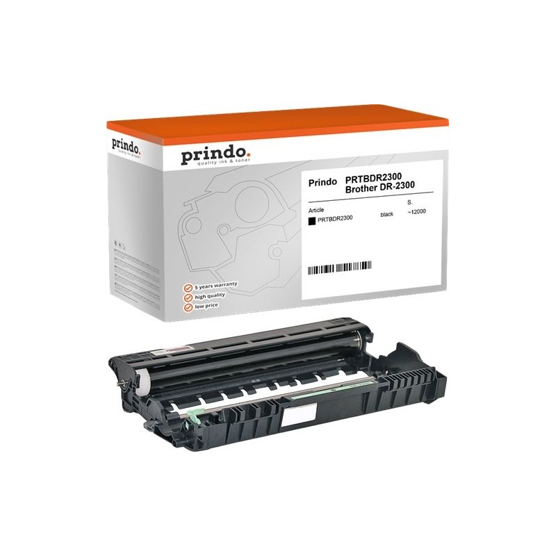 ORIGINAL Prindo Tamburo nero PRTBDR2300 Classic ~12000 Seiten