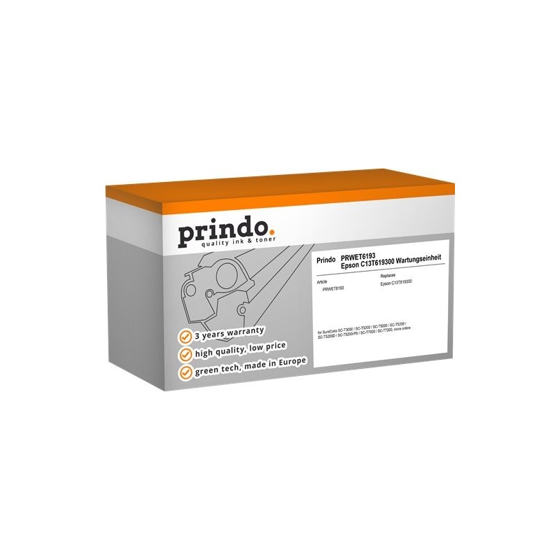 ORIGINAL Prindo unità di manutenzione PRWET6193