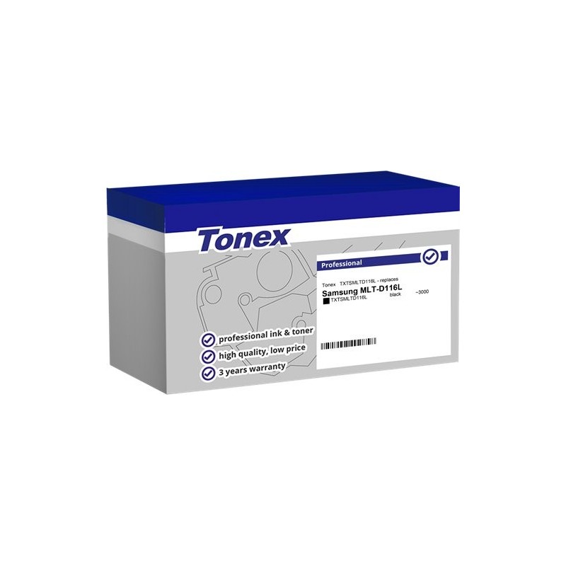 ORIGINAL Tonex toner nero TXTSMLTD116L ~3000 Seiten
