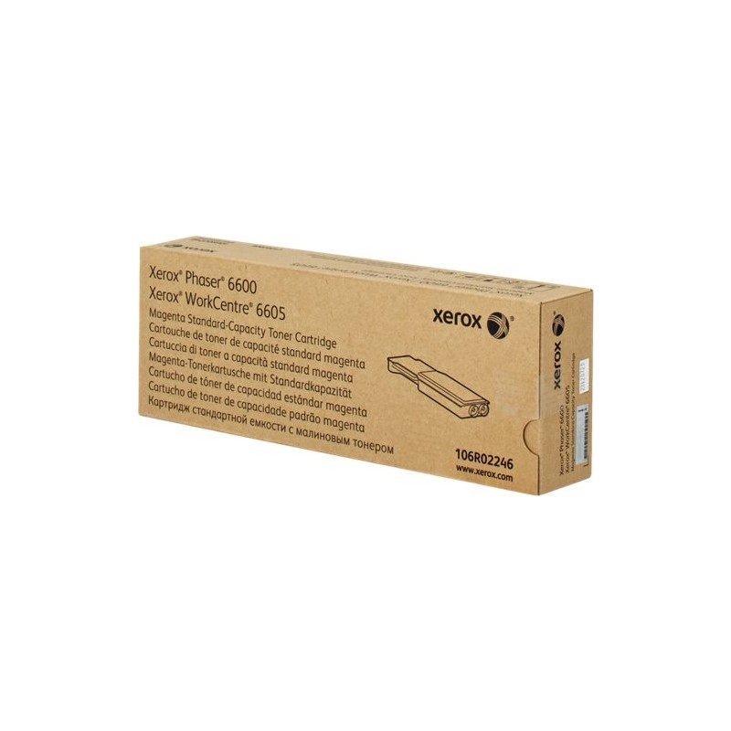 ORIGINAL Xerox toner magenta 106R02246 Phaser 6600 ~2000 Seiten standard