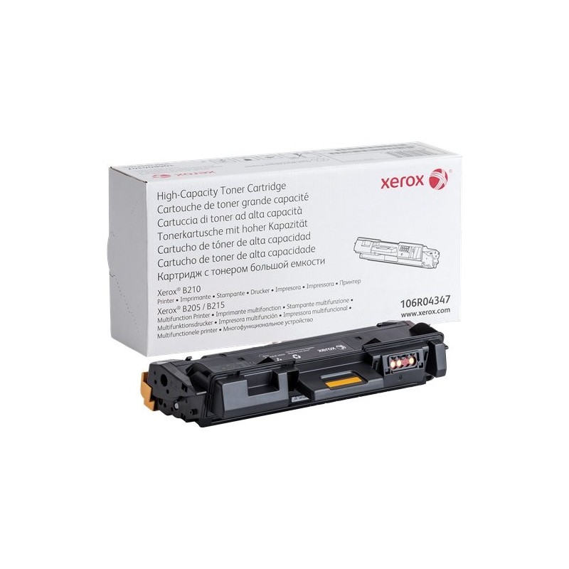 ORIGINAL Xerox toner nero 106R04347 B215 ~3000 Seiten