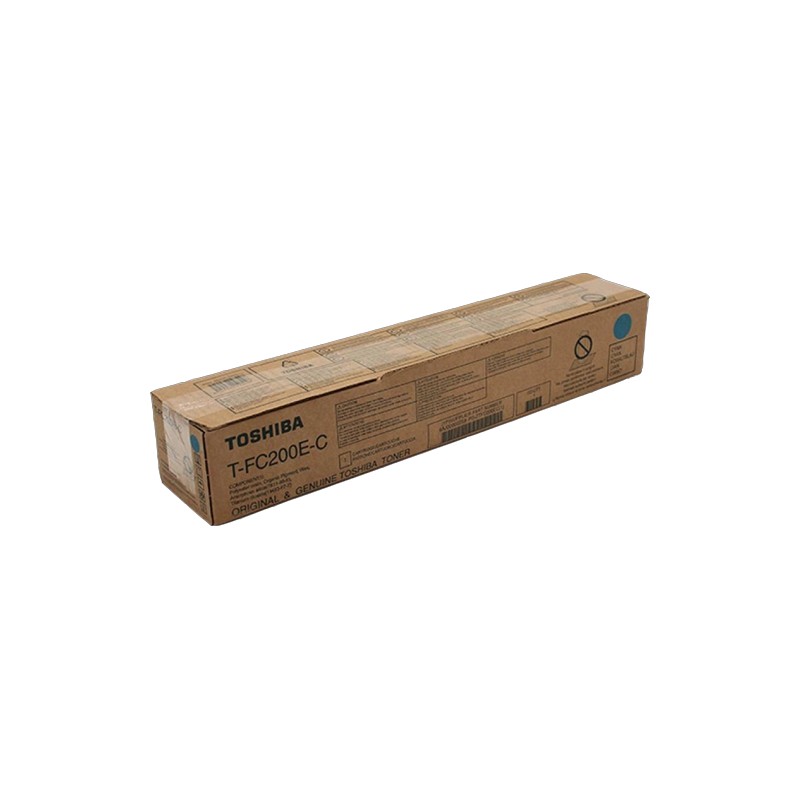 ORIGINAL Toshiba toner ciano T-FC200E-C 6AJ00000119 ~33600 Seiten