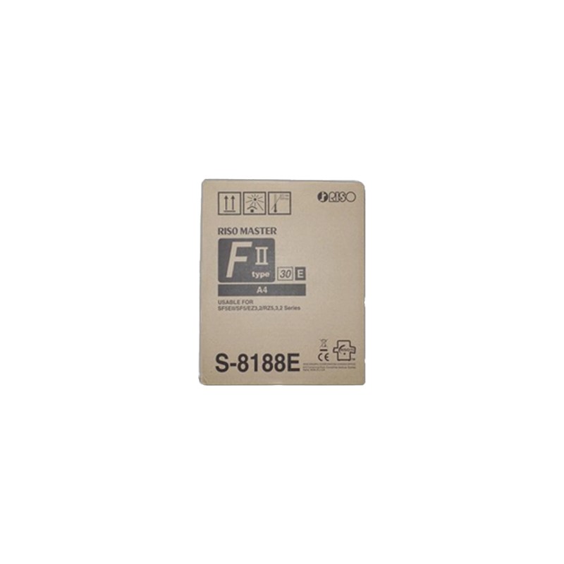ORIGINAL Riso nastro a trasferimento termico S-8188E A4 Master A4, EZ-Type 30, PU 2