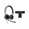 ORIGINAL Logitech Accessori per computer nero 991-000338 Zone Wired Headset + C925e Webcam