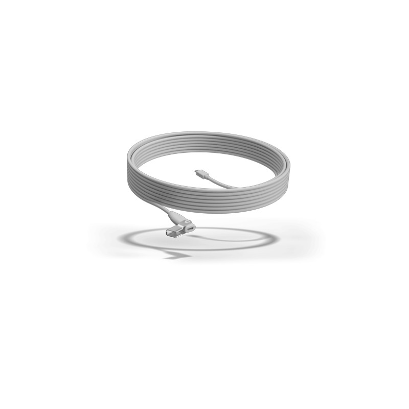 ORIGINAL Logitech Accessori per computer Bianco 952-000047 Verlängerunskabel für rally Mic Pod