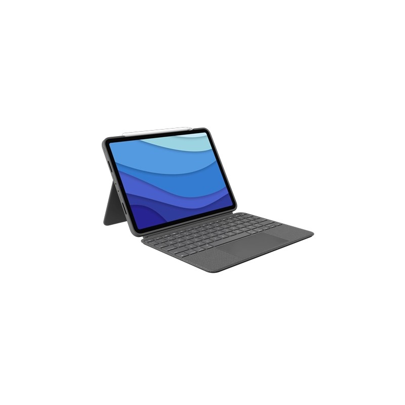 ORIGINAL Logitech Accessori per computer Grigio 920-010142 Combo Touch für iPad Pro 11