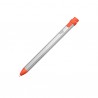 ORIGINAL Logitech Accessori per computer Arancione / Argento 914-000046 Crayon - Zeichenstift für iPads