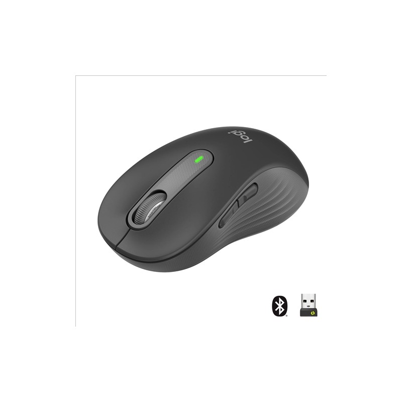 ORIGINAL Logitech Accessori per computer 910-006236 Signature M650 Large - Maus Logitech Signature M650 L Mouse Wireless Full Si