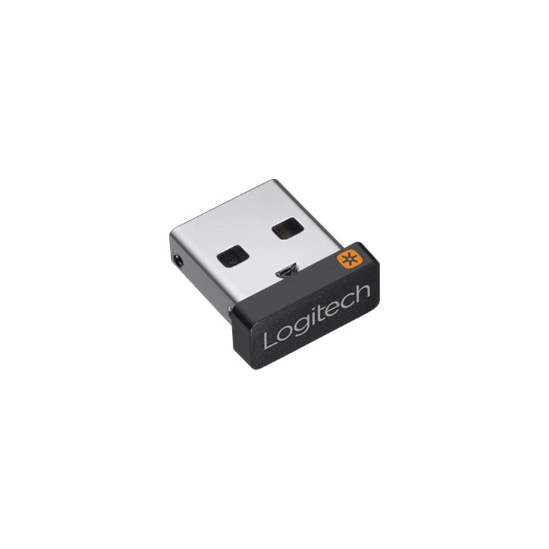 ORIGINAL Logitech Accessori per computer nero 910-005931 Unifying Receiver USB, 2.4 GHz, 10 m, 15 x 6 x 9 mm, 1.23 g