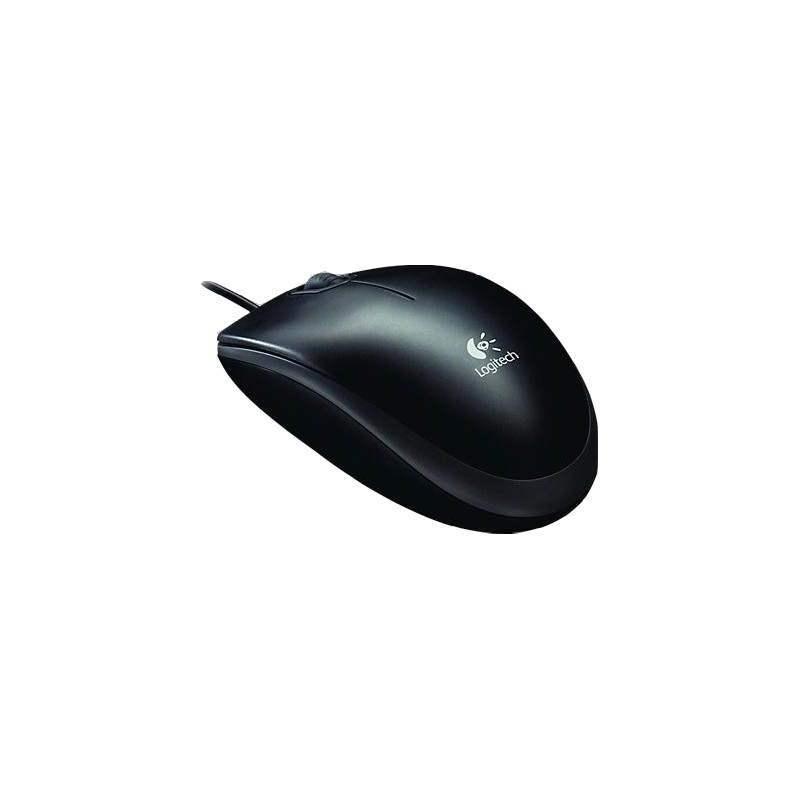 ORIGINAL Logitech Accessori per computer nero 910-003357 B100 - Maus Logitech LGT-910-003357, Fattore di forma: Ambidestro, Rile