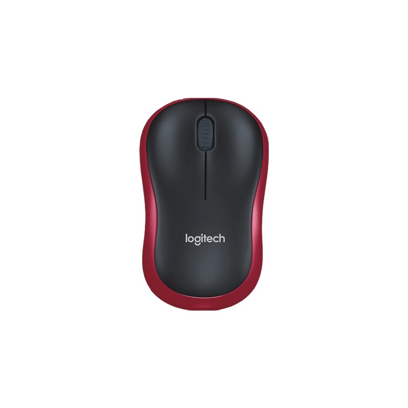 ORIGINAL Logitech Accessori per computer Rosso 910-002240 M185 - Maus Mouse wireless Logitech, 2,4 GHz, ricevitore wireless (USB