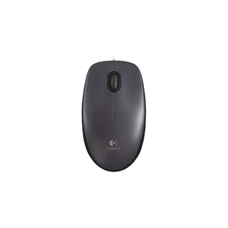 ORIGINAL Logitech Accessori per computer Grigio 910-001794 Maus M90 Mouse con cavo Logitech M90, per destrimani e mancini, USB,