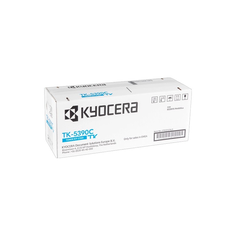 ORIGINAL Kyocera toner ciano TK-5390C 1T02Z1CNL0 ~13000 Seiten