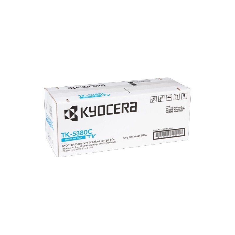 ORIGINAL Kyocera toner ciano TK-5380C 1T02Z0CNL0 ~10000 Seiten