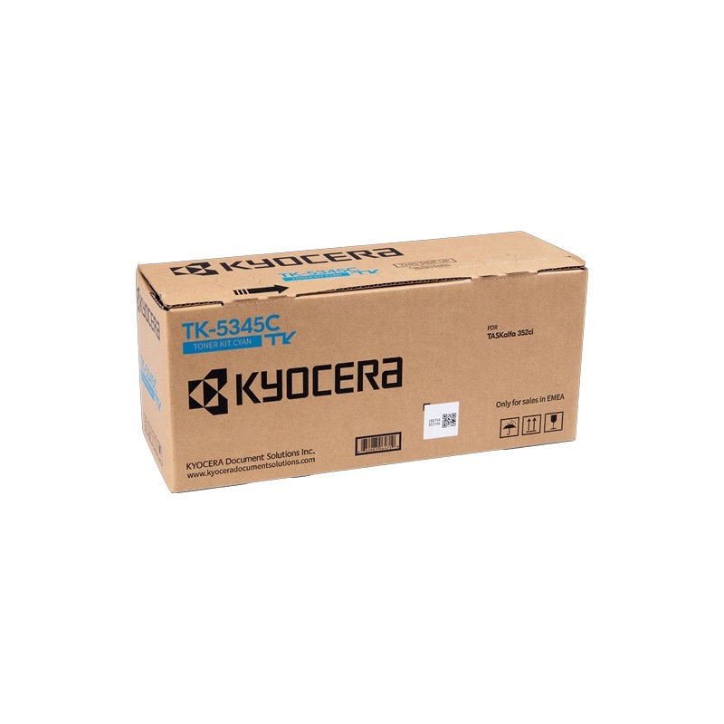 ORIGINAL Kyocera toner ciano TK-5345C 1T02ZLCNL0 ~9000 Seiten