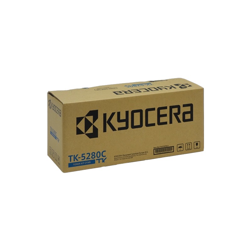 ORIGINAL Kyocera toner ciano TK-5280C 1T02TWCNL0 ~11000 Seiten