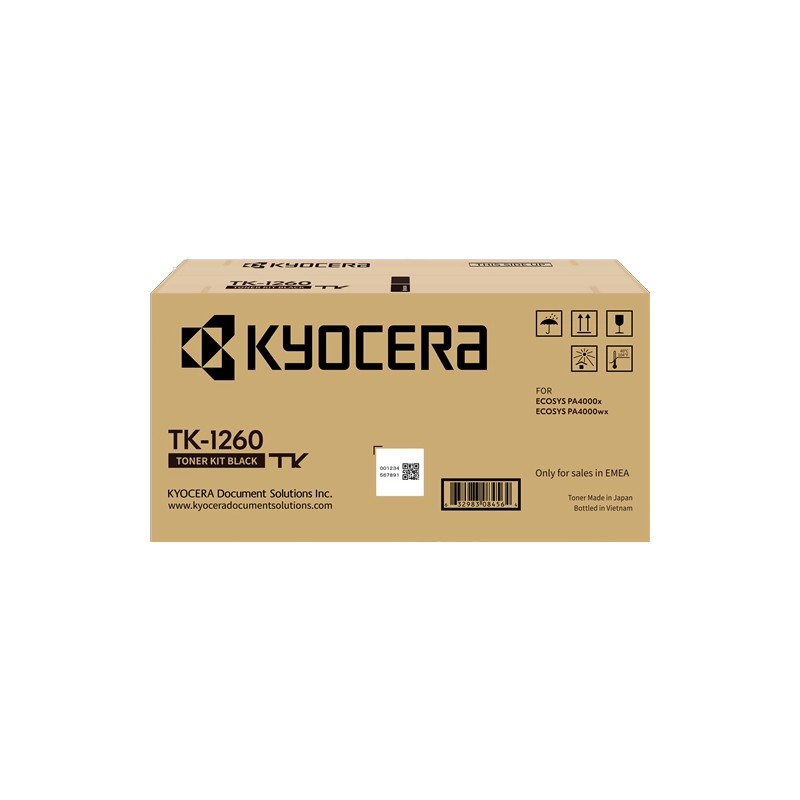 ORIGINAL Kyocera toner nero TK-1260 1T0C150NL0 ~10000 Seiten