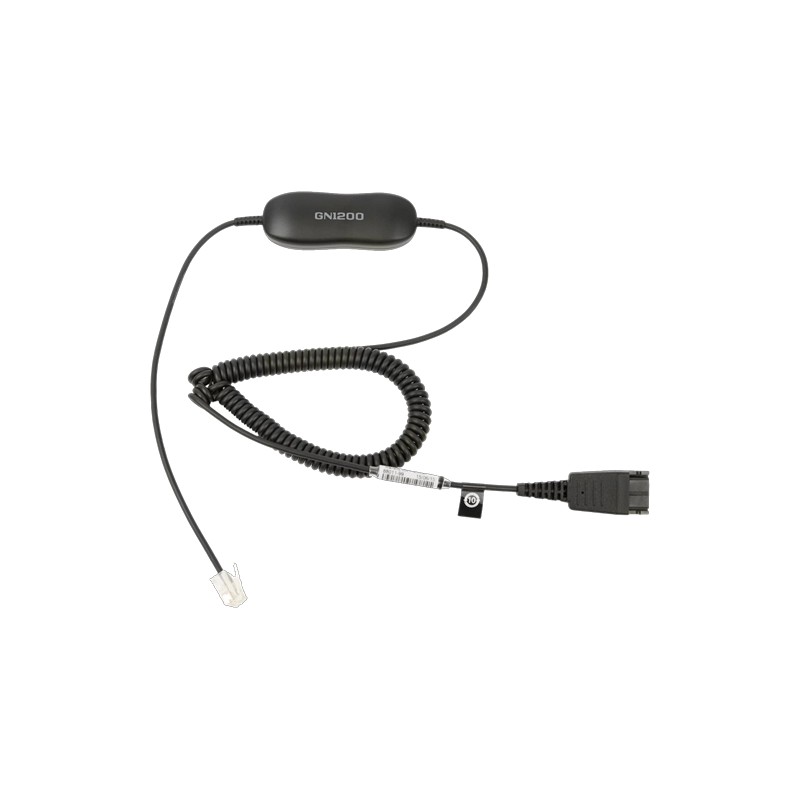 ORIGINAL Jabra Accessori per computer nero 88011-99 GN 1200 CC Smart Cord