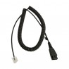 ORIGINAL Jabra Accessori per computer nero 8800-01-89 Jabra Headset-Kabel RJ 45 gewendelt